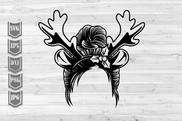 Christmas Bun Hair Illustrations: A Designer's Review