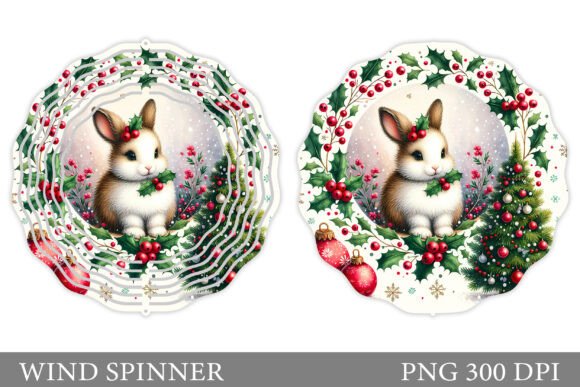 Christmas Bunny Wind Spinne Sublimation: A Designer’s Review