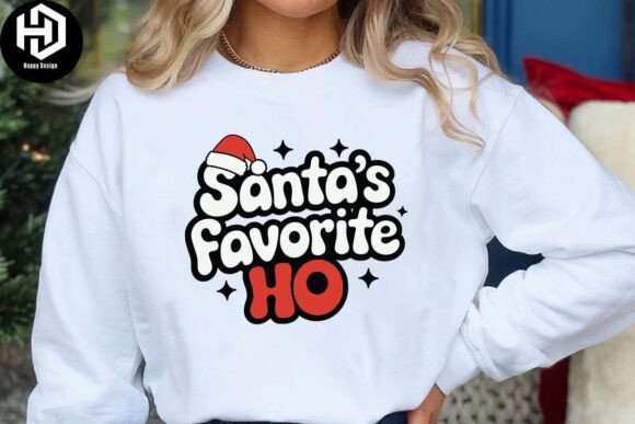 Christmas SVG , Santa s Favorite Ho SVG Illustrations