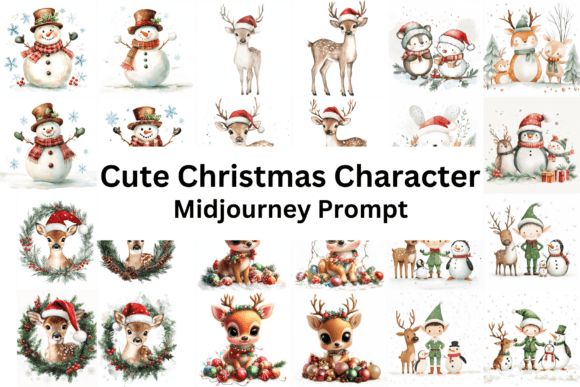 Cute Christmas Characters Sublimation: A Review of Essential Illustrations