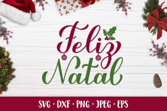 Feliz Natal Merry Christmas in Portugues: A Review of Premium Illustrations