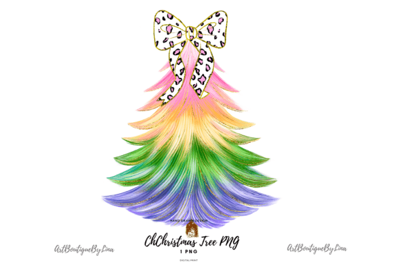 Flirty Sparkle Christmas Tree PNG Review