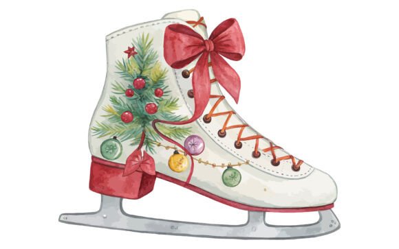 Hand Drawn Watercolor Christmas Decorate: A Designer’s Review for Seasonal Illustrations