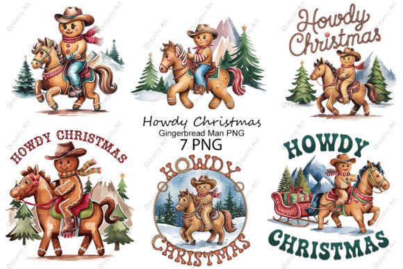 Howdy Christmas Gingerbread Man PNG: A Designer's Review of Seasonal Illustrations