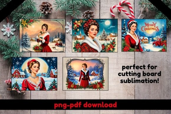Vintage Christmas Digital Download